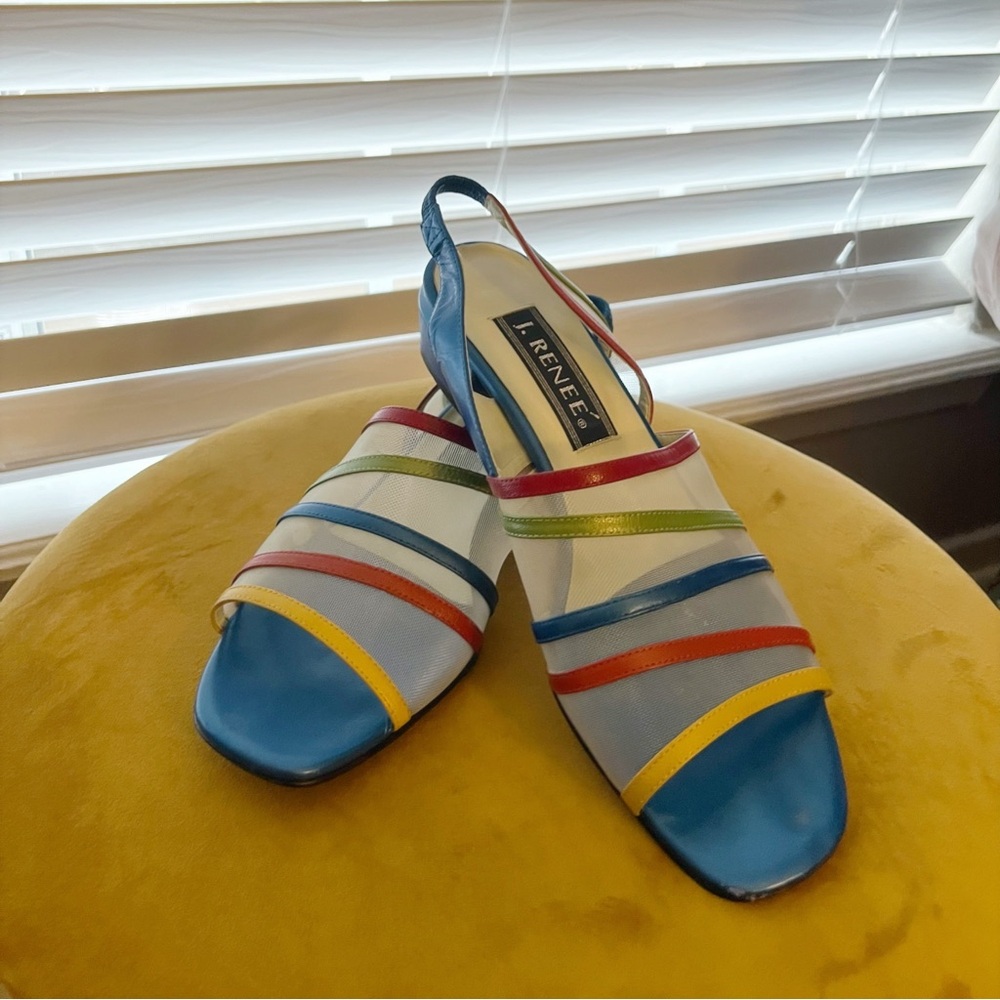J.Renee Multicolor Strappy Women's Shoes